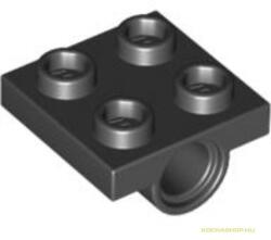 LEGO® Alkatrészek (Pick a Brick) Fekete 2X2 Elem Alján 1 Csatlakozóval 244426 (244426)