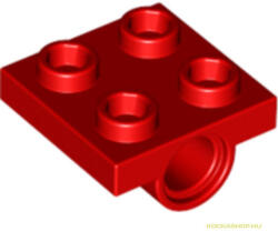 LEGO® Alkatrészek (Pick a Brick) Piros 2X2 Elem Alján Csővel 281721 (281721)