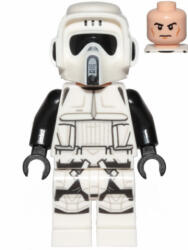 LEGO® Minifigurák Imperial Scout Trooper - Male, Dual Molded Helmet, Light Nougat Head, Cheek Lines sw1116 (sw1116)