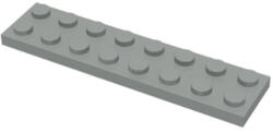 LEGO® Alkatrészek (Pick a Brick) Világosszürke 2x8 Lapos Elem 303409 (303409)