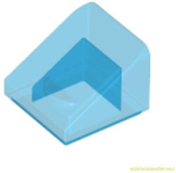 LEGO® Alkatrészek (Pick a Brick) Átlátszó sötétkék 1X1X2/3 Tetőelem 4244366 (4244366)