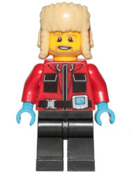 LEGO® Minifigurák Arctic Photographer / Biologist cty0905 (cty0905)