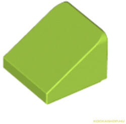 LEGO® Alkatrészek (Pick a Brick) Lime színű 1X1X2/3 Tetőelem 4504372 (4504372)