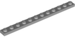 LEGO® Alkatrészek (Pick a Brick) Világos Kékesszürke 1x12 Lapos Elem 4514846 (4514846)