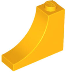 LEGO® Alkatrészek (Pick a Brick) Élénk világos narancssárga 1x3x2 Íves Elem 6172370 (6172370)