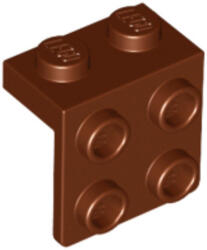 LEGO® Alkatrészek (Pick a Brick) Vörösesbarna 1X2/2X2 Sarokelem 6117976 (6117976)