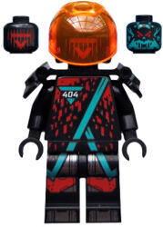 LEGO® Minifigurák Red Visor, 404 Torso njo566 (njo566)
