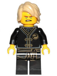 LEGO® Minifigurák Lloyd - Black Wu-Cru Training Gi njo0424 (njo0424)