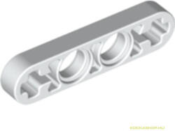 LEGO® Alkatrészek (Pick a Brick) Fehér 1x4 Technic Lapos Csatlakozó 4144138 (4144138)