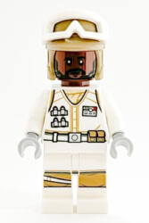 LEGO® Minifigurák Hoth Rebel Trooper White Uniform, Dark Tan Helmet, Reddish Brown Head sw1186 (sw1186)