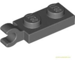 LEGO® Alkatrészek (Pick a Brick) Sötét Kékes-szürke 1x2 Módosított Lapos Elem Csatlakozóval 4581225 (4581225)