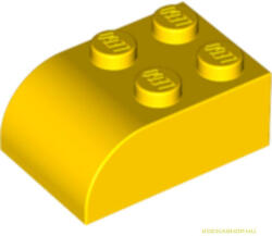 LEGO® Alkatrészek (Pick a Brick) Sárga 2X3 Lekerekített Elem 621524 (621524)