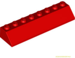 LEGO® Alkatrészek (Pick a Brick) 2x8 piros trapéz elem 4550322 (4550322)