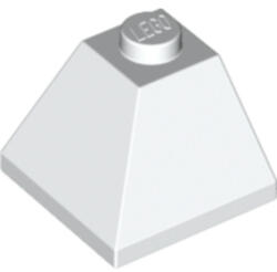 LEGO® Alkatrészek (Pick a Brick) Fehér 2x2x2 Tetőelem 4233370 (4233370)