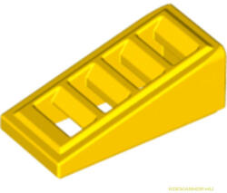 LEGO® Alkatrészek (Pick a Brick) Sárga 1X2X2/3 Rács 4540384 (4540384)