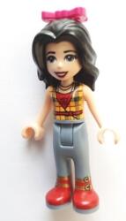 LEGO® Minifigurák Vicky vörös csizmában halvány sárga felsőben, masnival frnd299 (frnd299)
