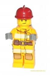 LEGO® Minifigurák Világos narancs tűzoltó, barna övvel cty0302 (cty0302)