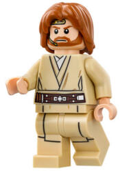 LEGO® Minifigurák Obi-Wan Kenobi - Mikrofonnal sw0846 (sw0846)