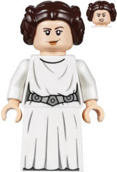 LEGO® Minifigurák Leia hercegnő - fehér ruha, szoknyával sw1036 (sw1036)