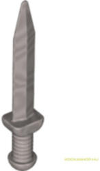 LEGO® Alkatrészek (Pick a Brick) Matt Ezüst Rövid Kard / Gladius 6093532 (6093532)