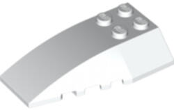 LEGO® Alkatrészek (Pick a Brick) Fehér 4X6 Ívelt Elem 4179869 (4179869)