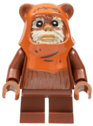 LEGO® Minifigurák Wicket (Ewok), Hood with Wrinkles sw1218 (sw1218)
