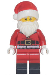 LEGO® Minifigurák Santa - Red Fur Lined Jacket with Button hol253 (hol253)