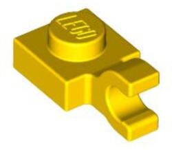 LEGO® Alkatrészek (Pick a Brick) Sárga 1x1 Lapos Elem Függőleges Csatlakozóval 4540040 (4540040)