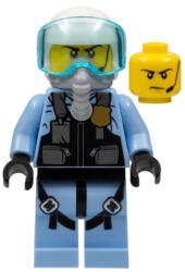 LEGO® Minifigurák Sky Police - Jet Pilot with Oxygen Mask and Headset cty0997 (cty0997)