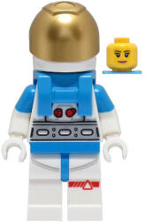 LEGO® Minifigurák Lunar Research Astronaut - Female, White and Dark Azure Suit, White Helmet, Metallic Gold Visor, Pea cty1423 (cty1423)