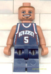 LEGO® Minifigurák Nba Jason Kidd, New Jersey Nets #5 nba002 (nba002)