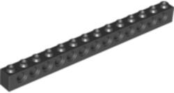 LEGO® Alkatrészek (Pick a Brick) Fekete 1x14 Technic elem 4107558 (4107558)