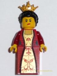 LEGO® Minifigurák Kingdom Királynő piros ruhában CAS469 (CAS469)