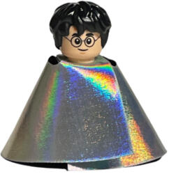 LEGO® Minifigurák Harry Potter - Gryffindor Robe Open, Sweater, Shirt and Tie, Black Short Legs, Invisibility Cloak hp366 (hp366)