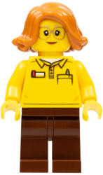 LEGO® Minifigurák Female, Toy Store Worker (LEGO Logo on Reverse of Torso) twn381 (twn381)