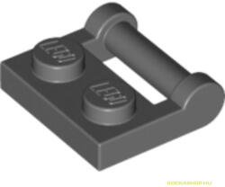 LEGO® Alkatrészek (Pick a Brick) Sötét Kékesszürke 1x2 Módosított Laposelem 6146321 (6146321)