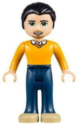 LEGO® Minifigurák Luis - Sötétkék Nadrágban és Világos narancssárga Felsőben frnd092 (frnd092)