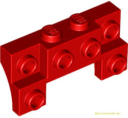 LEGO® Alkatrészek (Pick a Brick) Piros 1x2x2/3 Ütköző 6045891 (6045891)