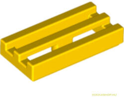LEGO® Alkatrészek (Pick a Brick) Sárga 1X2 Radiátor/Grillrács 241224 (241224)