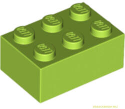 LEGO® Alkatrészek (Pick a Brick) Lime színű 1X2X3 Elem 4220631 (4220631)