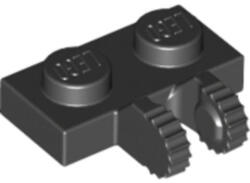 LEGO® Alkatrészek (Pick a Brick) Fekete Billenő lemez 1x2, 2 foggal 4515340 (4515340)