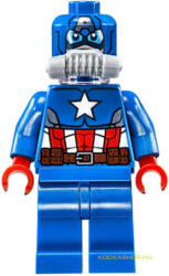LEGO® Minifigurák Amerika Kapitány - Űr Ruhában sh0228 (sh0228)