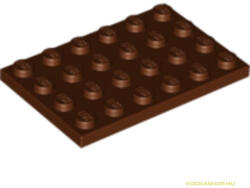 LEGO® Alkatrészek (Pick a Brick) Vöröses barna 4X6 Lapos Elem 4271874 (4271874)
