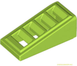 LEGO® Alkatrészek (Pick a Brick) Lime színű 1X2X2/3 Rács 4540385 (4540385)