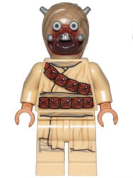 LEGO® Minifigurák Buckalakó - tüskés fejjel, átlós övvel sw1074 (sw1074)