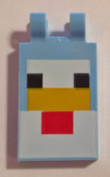 LEGO® Alkatrészek (Pick a Brick) 2 x 3 kétkapcsos Minecraft csirke zászló 6215373 (6215373)