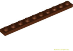LEGO® Alkatrészek (Pick a Brick) Vöröses barna 1X10 Hosszú Lapos Elem 4223683 (4223683)