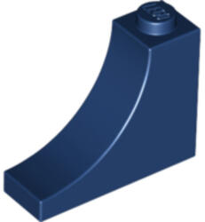 LEGO® Alkatrészek (Pick a Brick) Sötétkék 1x3x2 Íves Elem 6142695 (6142695)