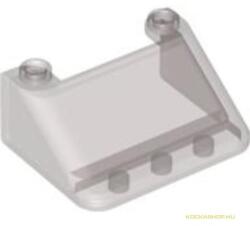 LEGO® Alkatrészek (Pick a Brick) Átlátszó fekete 4X3X1 Szélvédő 4496442 (4496442)