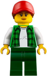 LEGO® Minifigurák Truck Driver, Female cty0838 (cty0838)